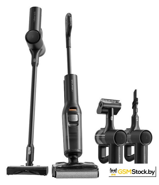 Пылесос Roborock Wet and Dry Vacuum Cleaner F25 ACE Combo WD5M6A (с русской озвучкой, черный) - Уценка - Грейд С - Изображение №3 — Интернет-магазин gsmstock