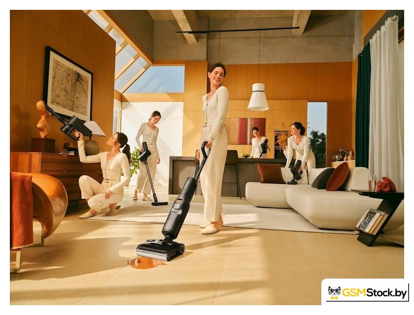 Пылесос Roborock Wet and Dry Vacuum Cleaner F25 ACE Combo WD5M6A (с русской озвучкой, черный) - Уценка - Грейд С - Изображение №4 — Интернет-магазин gsmstock