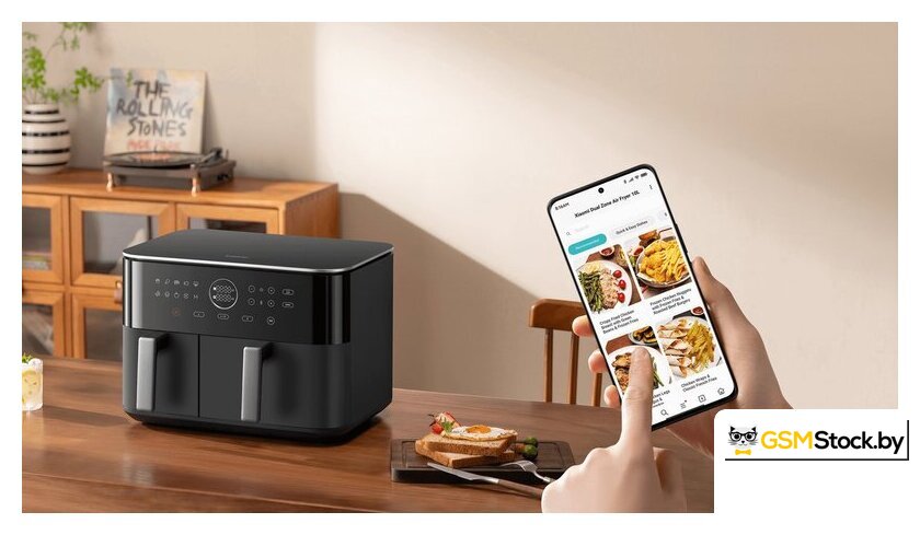 Аэрогриль (аэрофритюрница) Xiaomi Dual Zone Air Fryer 10L MAF-D1001 (евровилка) - Уценка - Грейд С - Изображение №4 — Интернет-магазин gsmstock