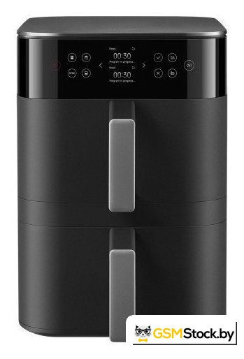 Аэрогриль (аэрофритюрница) Xiaomi Smart Double Stack Air Fryer 12L MAF-DS1201 (евровилка, черный) - Уценка - Грейд С - Изображение №1 — Интернет-магазин gsmstock