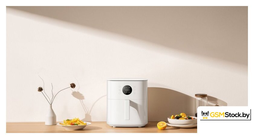 Аэрогриль (аэрофритюрница) Xiaomi Air Fryer 6.5L MAF-W6501 (белый, евровилка) - Уценка - Грейд С - Изображение №5 — Интернет-магазин gsmstock