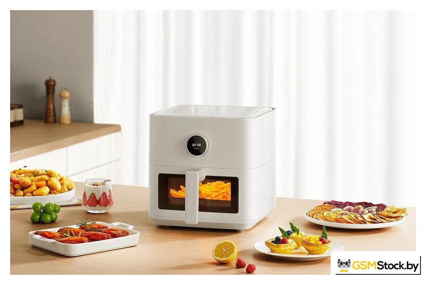 Аэрогриль (аэрофритюрница) Xiaomi Smart Air Fryer 5.5L MAF15 (международная версия) - Уценка - Грейд С - Изображение №2 — Интернет-магазин gsmstock