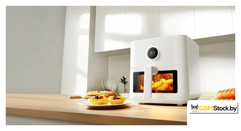 Аэрогриль (аэрофритюрница) Xiaomi Smart Air Fryer 5.5L MAF15 (международная версия) - Уценка - Грейд С - Изображение №3 — Интернет-магазин gsmstock