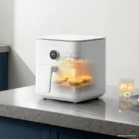 Аэрогриль (аэрофритюрница) Xiaomi Smart Air Fryer 6.5L MAF10 (евровилка, белый) - Новый - Превью изображения №7 — Интернет-магазин gsmstock