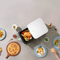 Аэрогриль (аэрофритюрница) Xiaomi Smart Air Fryer 6.5L MAF10 (евровилка, белый) - Новый - Превью изображения №5 — Интернет-магазин gsmstock