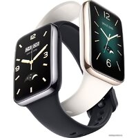Xiaomi Smart Band 7 Pro M2141B1 (золотистый/белый, международная версия) - Уценка- Грейд С Image #6