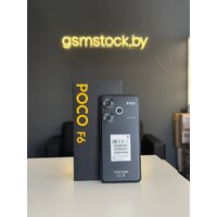 POCO F6 8GB/256GB с NFC международная версия (черный) - Уценка - Грейд В